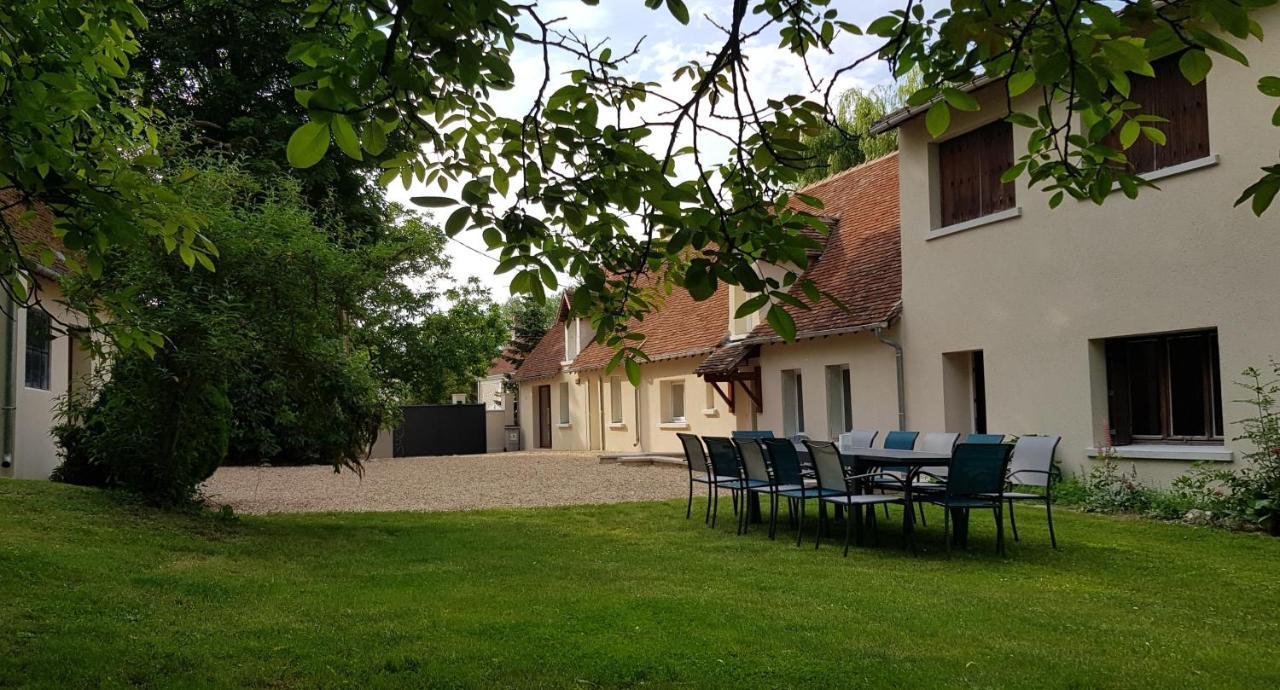 Maison de vacances A l'Ombre du Saule à côté du Zoo de Beauval et Châteaux de la Loire Selles-sur-Cher Exterior foto